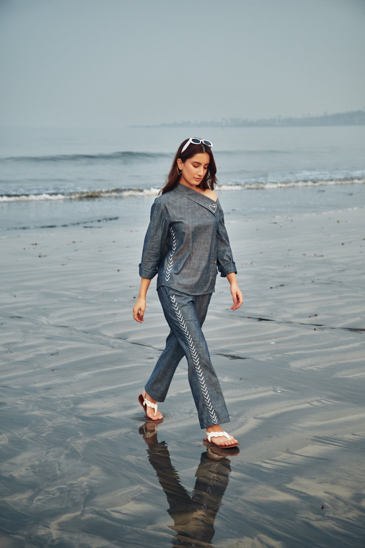 Denim on Point Shirt