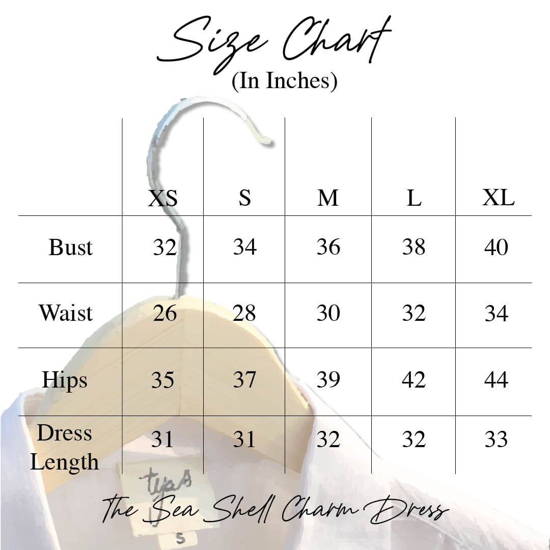 SEA SHELL CHARM DUO – Size Chart 1_143