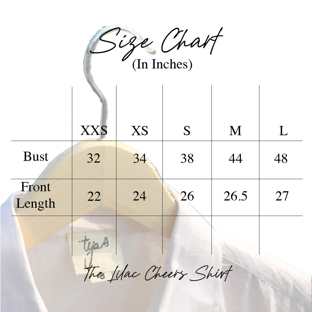 Size Chart 1;1 TYAS11