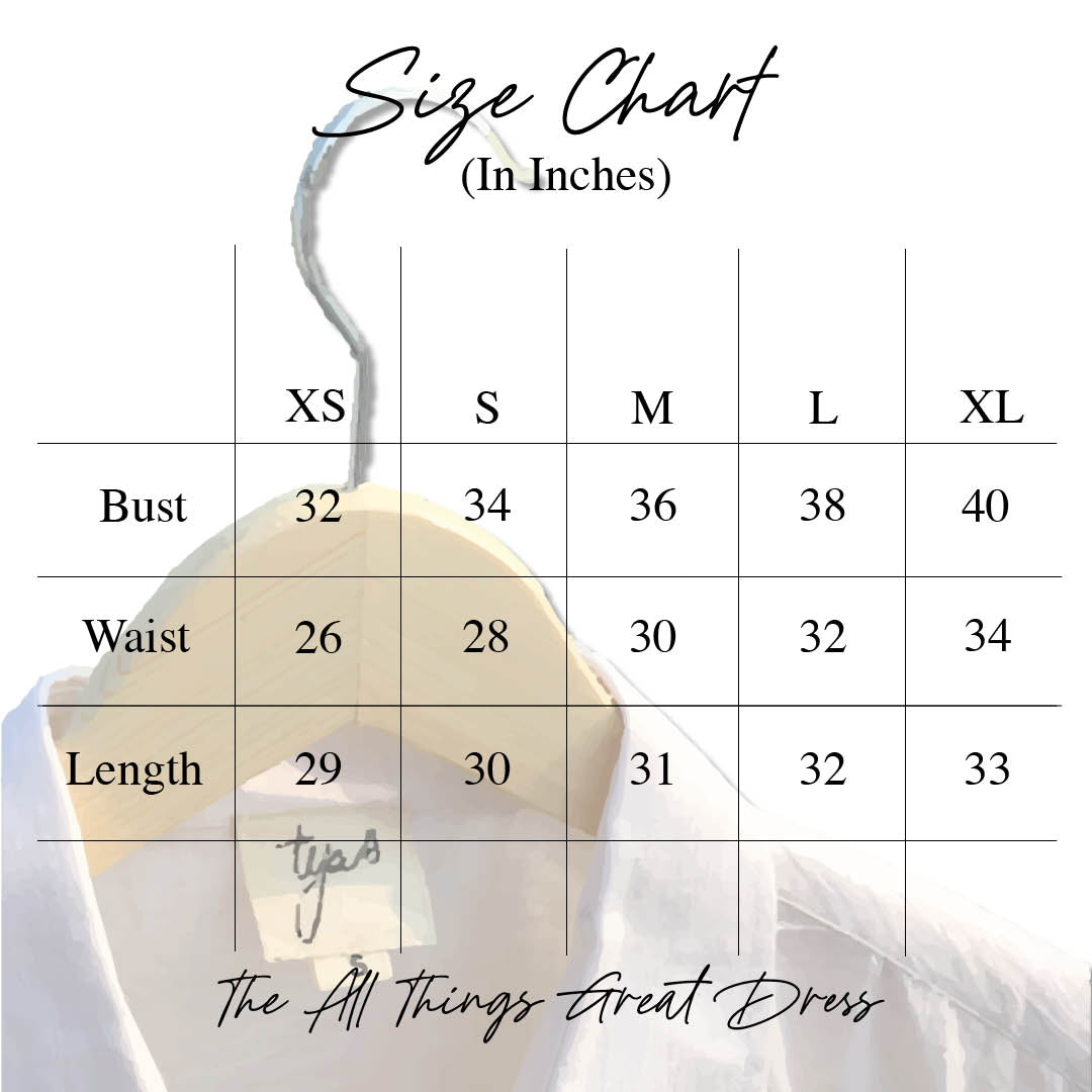 Size Chart 1;1 TYAS12