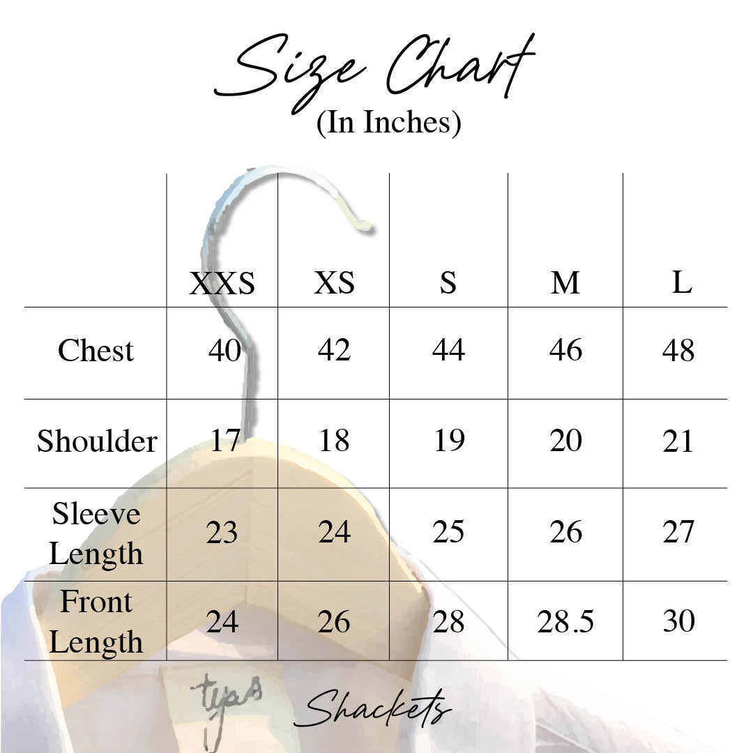 Size Chart 1;1 TYAS14