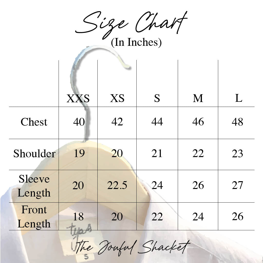 Size Chart 1;1 TYAS15