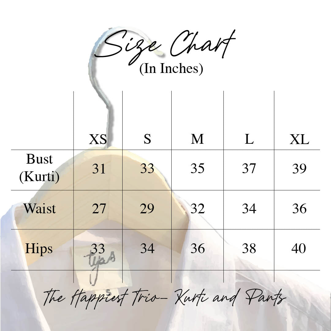 Size Chart 1;1 TYAS5