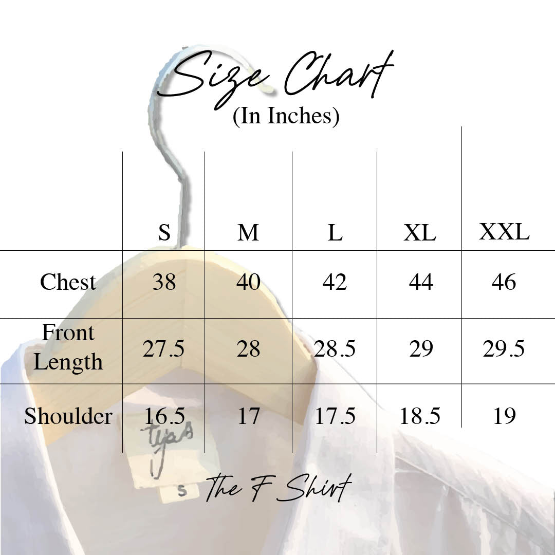 Size Chart 1;1 TYAS9