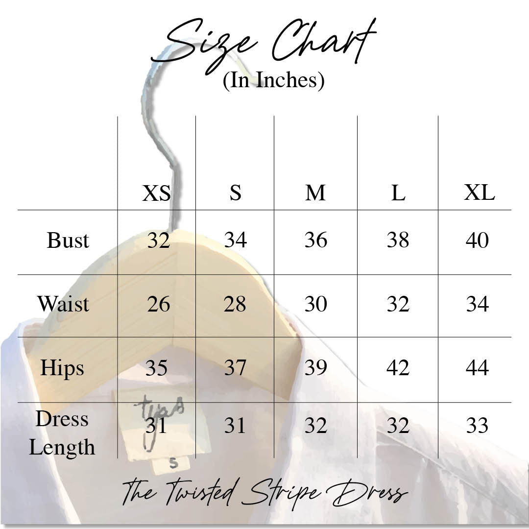 Twisted Stripes Dress