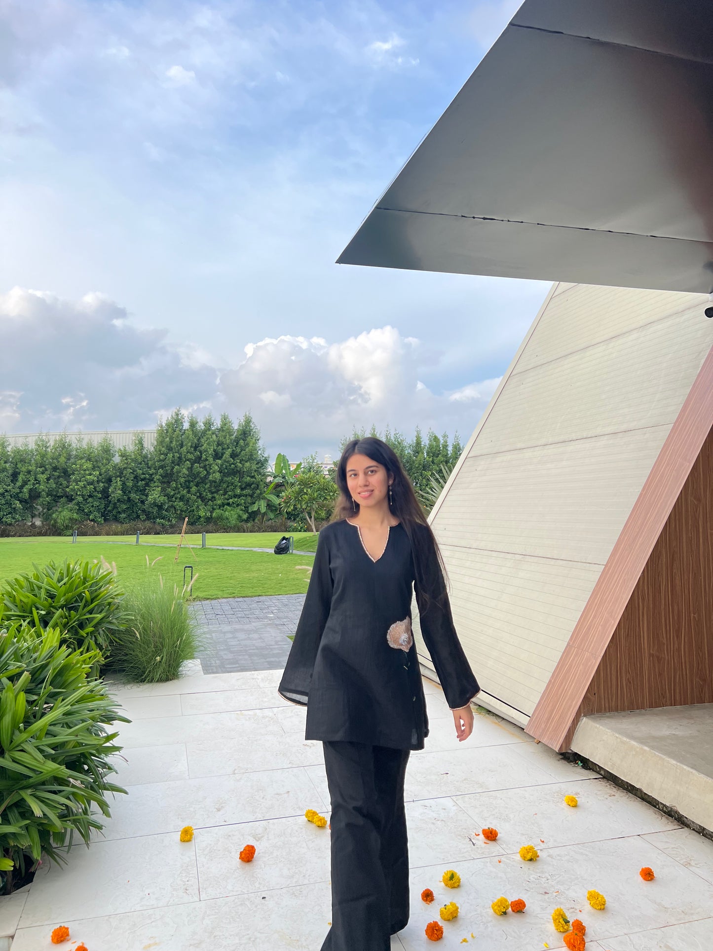 The Midnight Bloom Co-ord