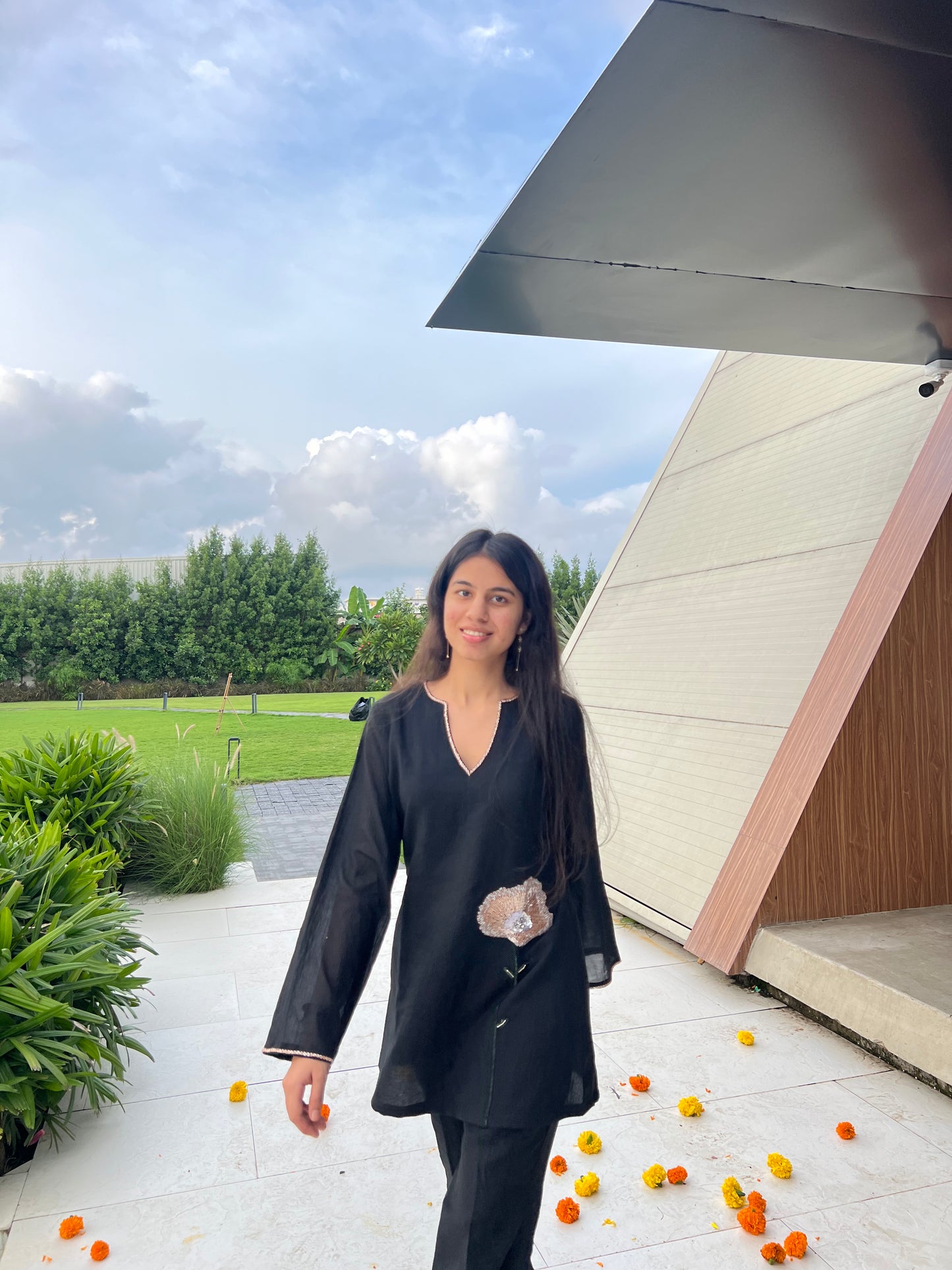 The Midnight Bloom Co-ord