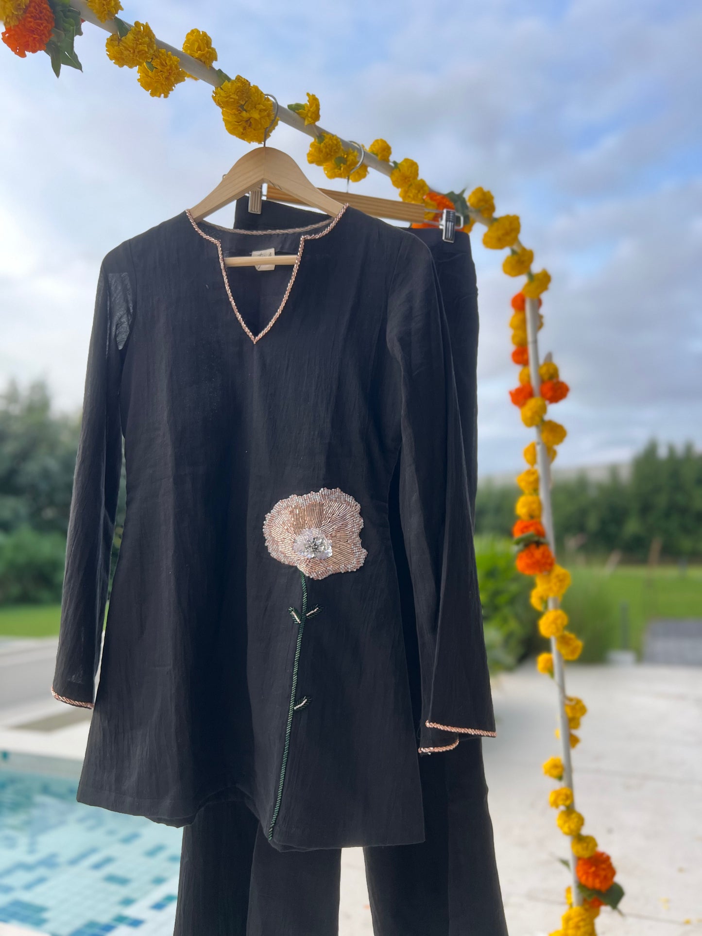 The Midnight Bloom Co-ord